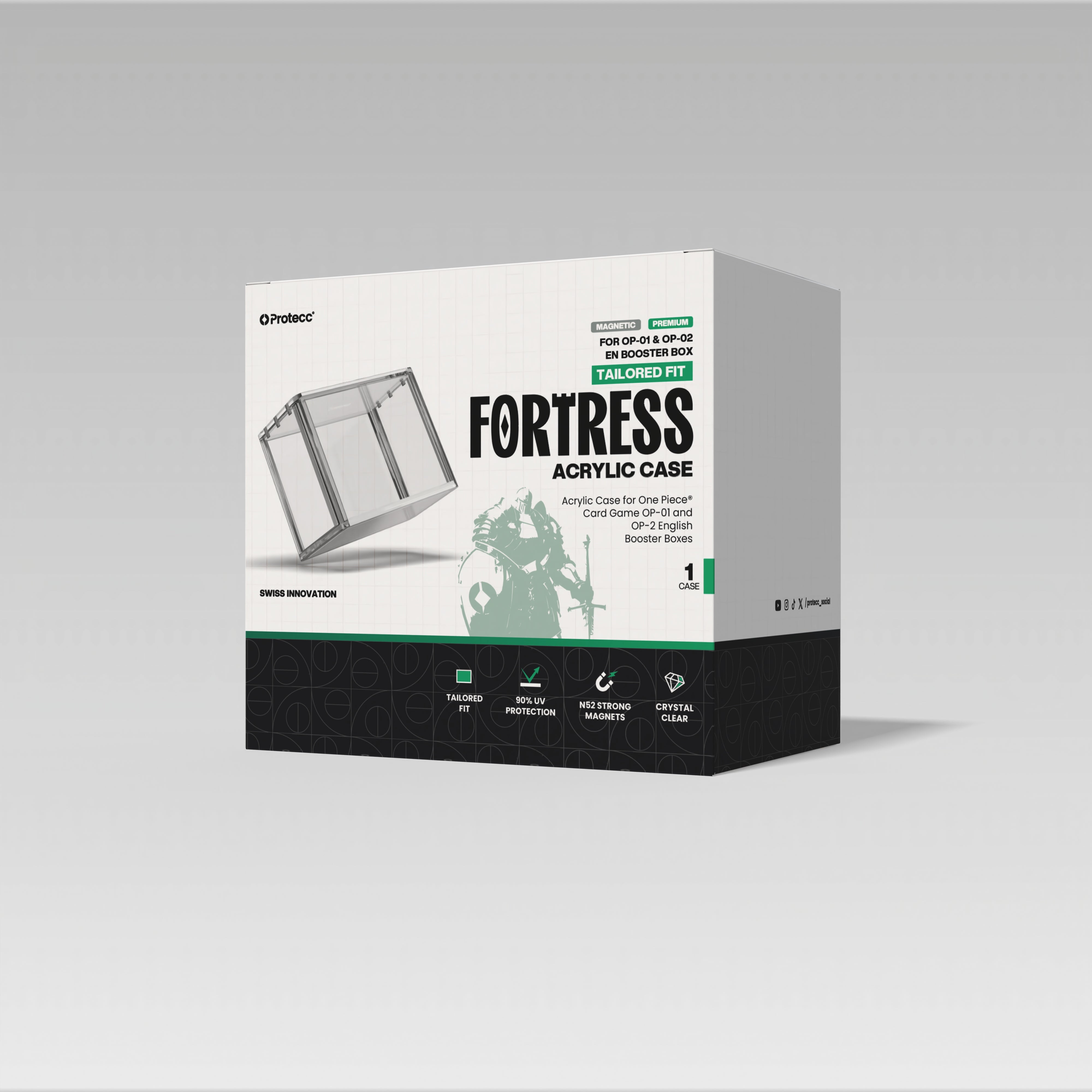 Acryl Case One Piece English PRB Booster Box
