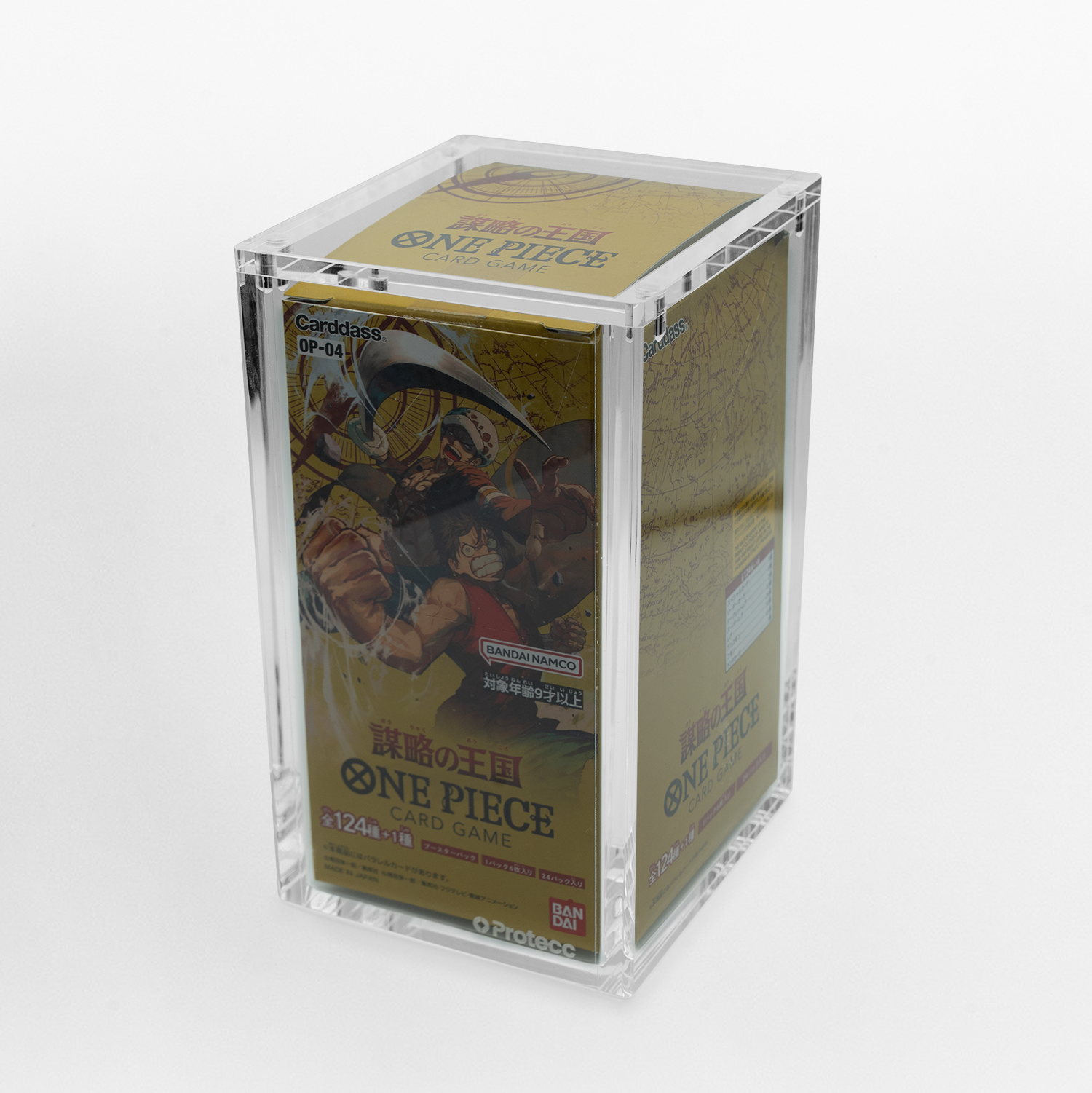 Acryl Case One Piece Japanese Booster Box (beide Editionen)
