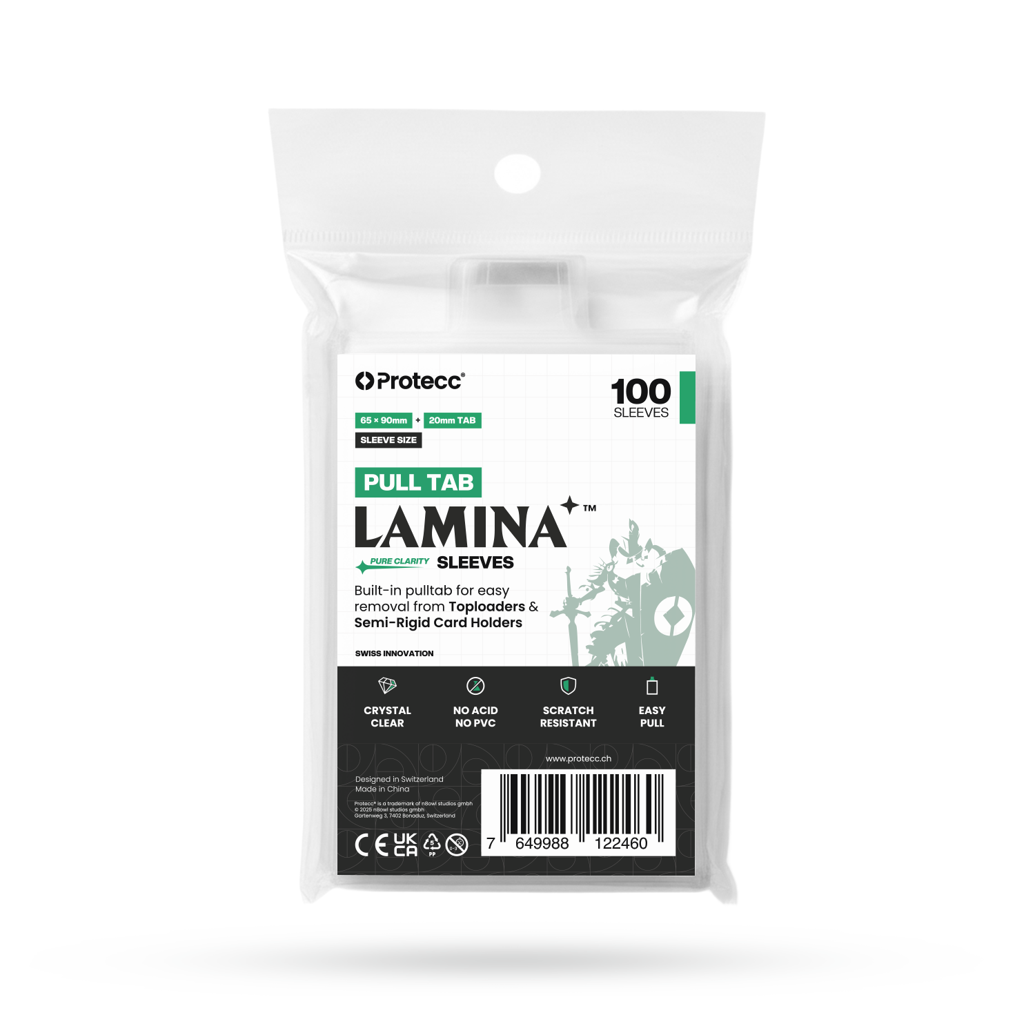 Lamina Pull Tab Sleeves