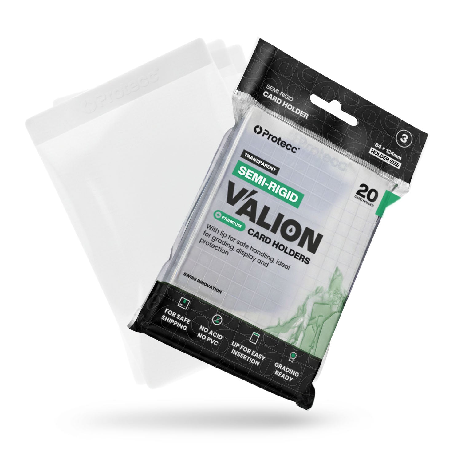 Valion Semi-Rigid Card Holder (20 Stk.)