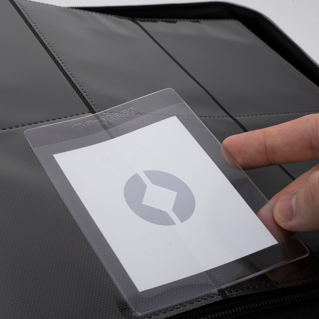 Card Saver Binder Semi-Rigid Binder Album by Protecc Fits your Semi-Rigid Card Holder Trading Card games cards perfectly