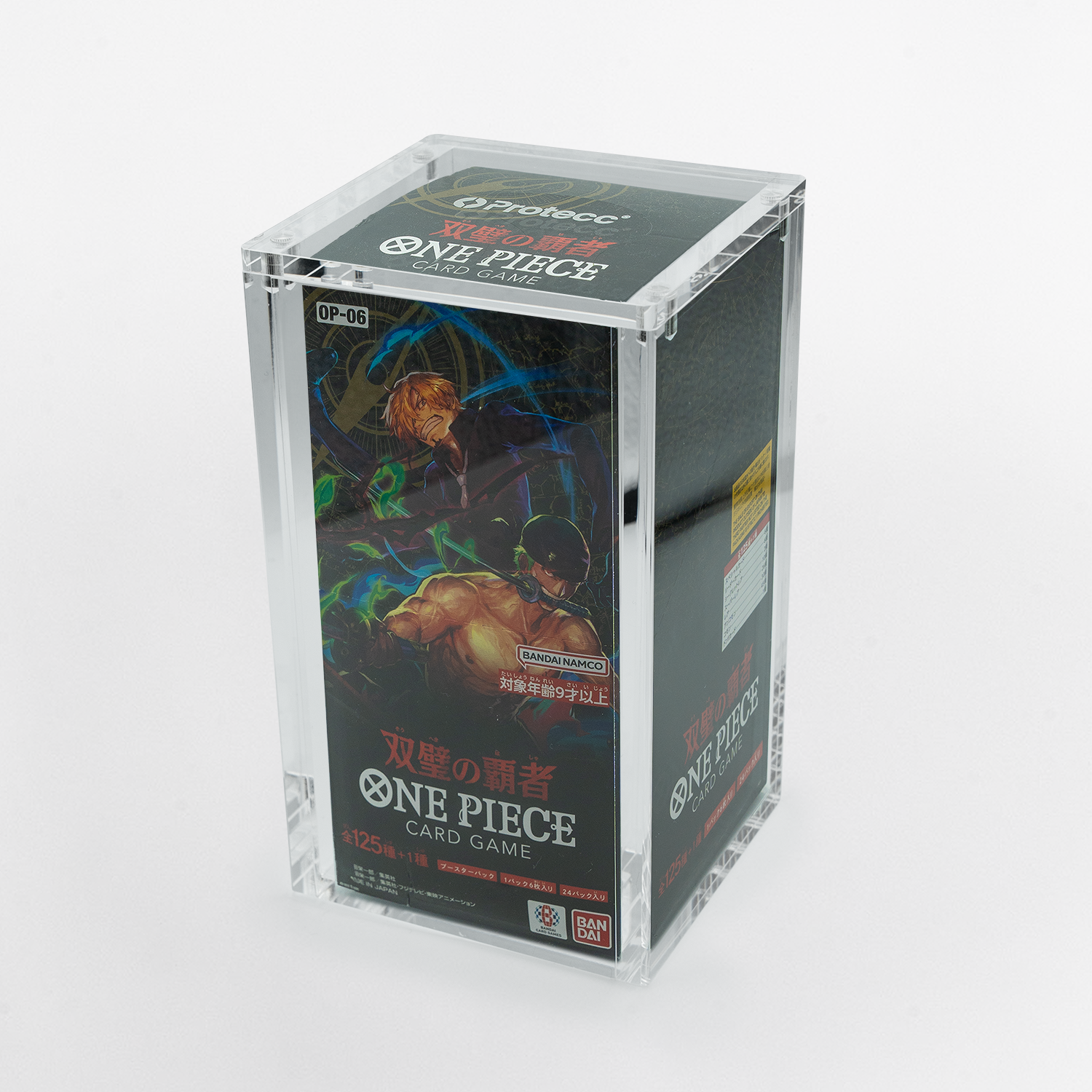 Acryl Case One Piece Japanese Booster Box (beide Editionen)