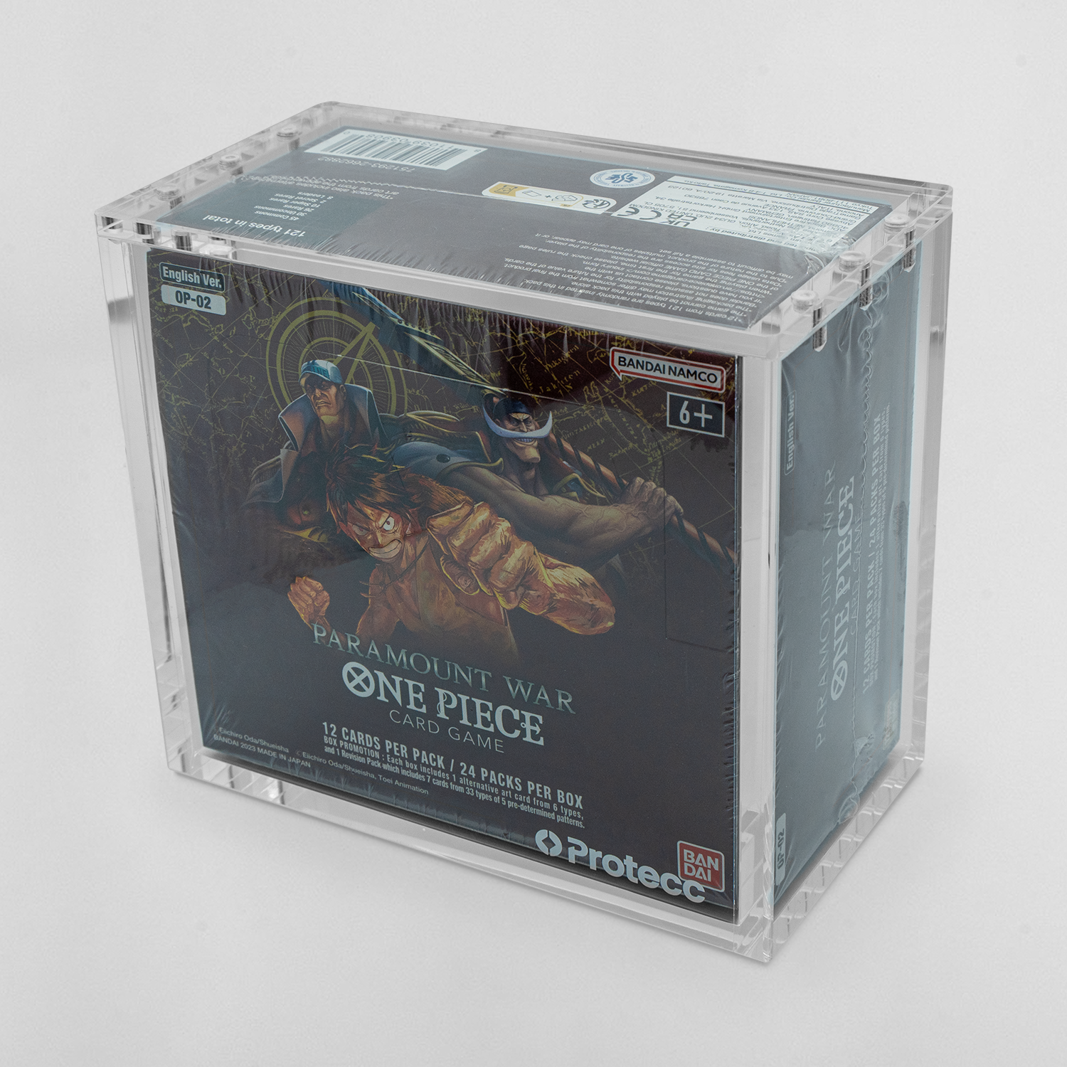 Acryl Case One Piece English Booster Box