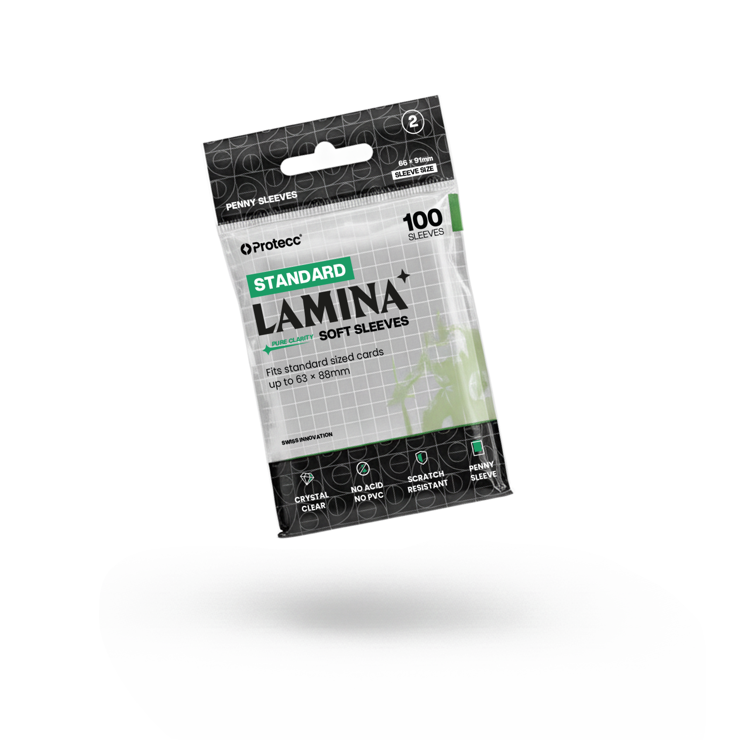 Lamina Standard Soft Sleeves (Penny Sleeves)