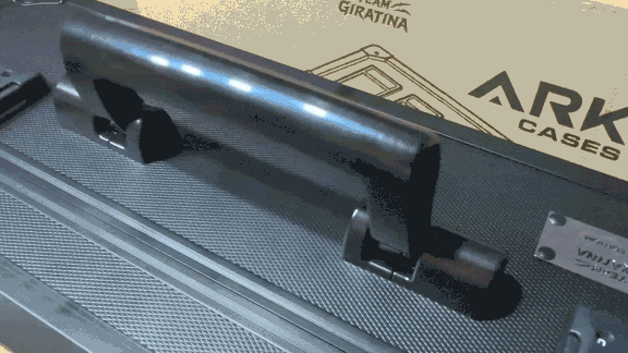 ARK Graded Card Case slow handle mechanism